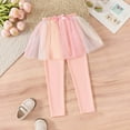 thumbnail image 3 of Dpytoraw Toddler Children's Leggings Girls' Prints Trousers Two Culottes Spring Autumn Shaggy Yarn Skirt Pants Girls Yoga Pants Size 18-24 Months, 3 of 4