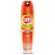 OFF! Active Insect Repellent I,Mosquito Spray, Bug Bite Protection that Resists Perspiration, 9 oz