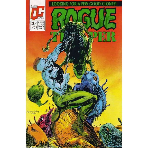 Rogue Trooper (1st Series) #21 VF ; Fleetway Quality Comic Book