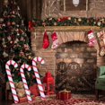 thumbnail image 3 of 2 pzs de Navidad Bastones inflables para caminar Navidad al aire libre caramelo coloreado Bastones decoración navideña, 3 of 4