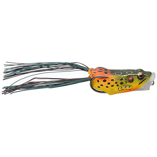 Livetarget Lures Frog 2 1/2" Hb Pf,Sh,Emerld/Red,5/0,1/2Oz