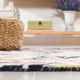 thumbnail image 6 of SAFAVIEH Blossom Tina Floral Area Rug, Black/Plum, 6' x 6' Round, 6 of 8