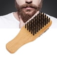 thumbnail image 4 of Cepillo y peine de doble cara para barba, con aceite, para hombres (pequeño), 4 of 10