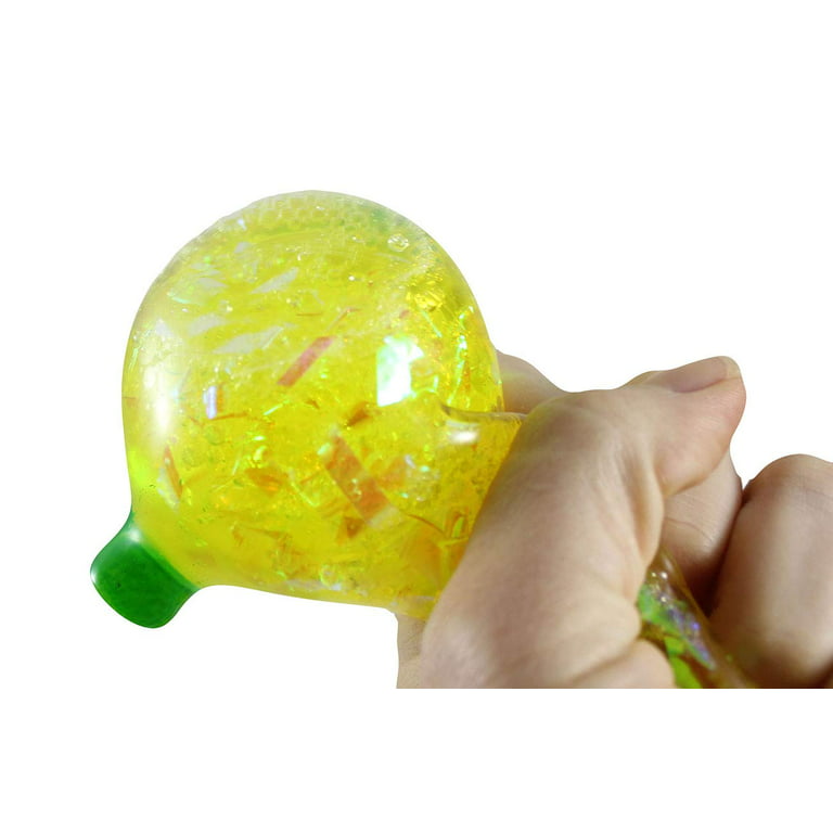 Gokame 5cm Squishy Balls Fidget Toy,Fruit Water Bead Filled