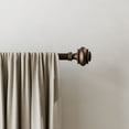 thumbnail image 2 of Mainstays 1/2" Bronze Urn Adjustable Curtain Rod Set, 48"-84", 2 of 6
