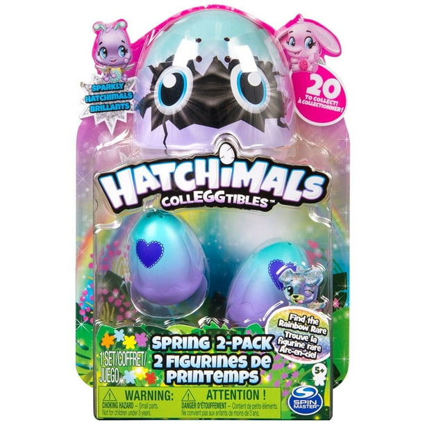 Hatchimals Sparkly Spring Mystery 2-Pack + Nest - Walmart.com - Walmart.com