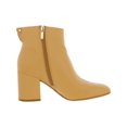 thumbnail image 3 of Franco Sarto Womens Tina Leather Square Toe Booties, 3 of 3