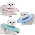 thumbnail image 3 of Cat Cone Collar Stop Licking Adjustable Ribbing Neck Recovery Collar, 3 of 7