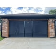 thumbnail image 6 of Lifestyle Screens Garage Door Screen; 16’ W x 8' H; Black Frame; Black 17x20 PVC-coated Polyester Fabric; with Passage Door, 6 of 6