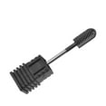thumbnail image 1 of Cabezal de pulido de acero de tungsteno negro para manicura, remoción rápida de esmalte y cuidado de uñas, modelo WG05-M, diseño ergonómico y fácil de limpiar., 1 of 6