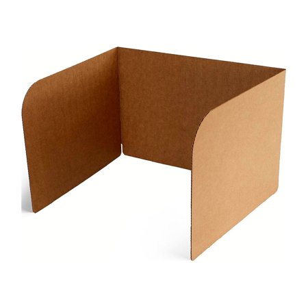 UPC: 0600137842599 | Classroom Products 13  Tall Privacy Shield Kraft 40/Box (1340 KR)
