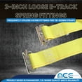 thumbnail image 6 of Mega Cargo Control 30 Pack Loose E-Track Spring Fitting for Custom Tie Down Strap Cargo Net Load Bar, 6 of 7