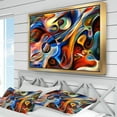 thumbnail image 4 of DESIGN ART Designart 'Abstract Music and Rhythm' Abstract Framed Canvas Art Print 20 in. wide x 12 in. high Black, 4 of 5
