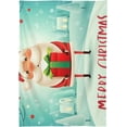thumbnail image 2 of 54"x54" Santa Claus Tablecloth Waterproof Washable Polyester Square Table Cover Durable Tablecloth for Kitchen Dining Table Party Decor, 2 of 7