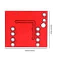 thumbnail image 2 of Módulo controlador de accionamiento de Motor CC L298N PWM velocidad Mini 2.5A componentes electrónicos, 2 of 5