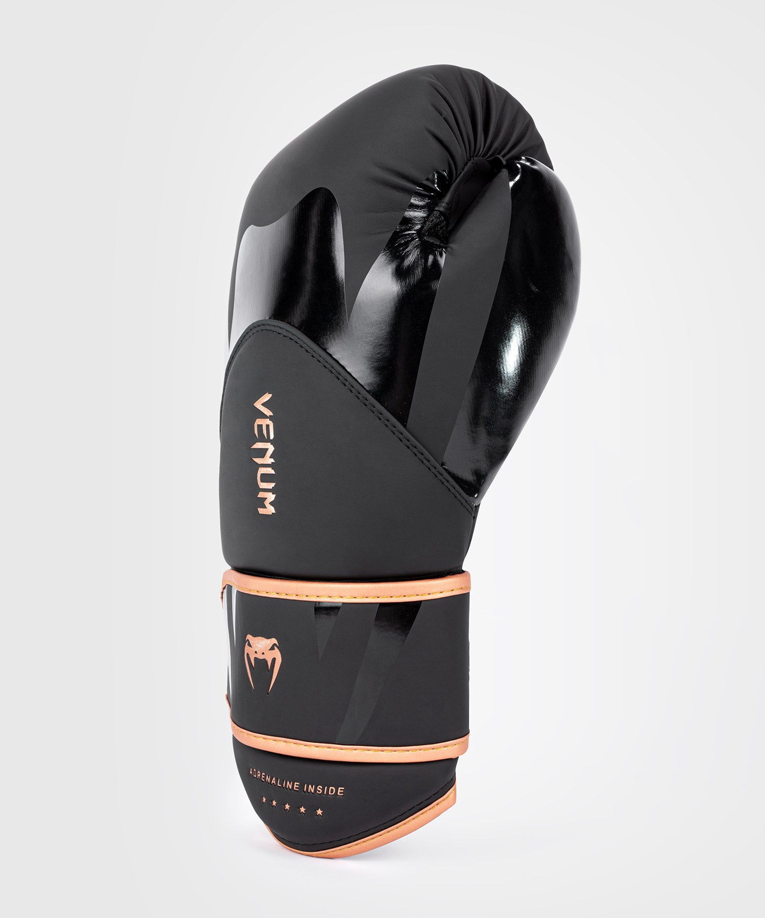 Venum Challenger 4.0 Boxing Gloves - Black/Bronze - 10-Ounce
