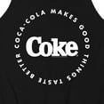 thumbnail image 3 of Coca-Cola - Coke Makes Things Taste Better - Men's Jersey Tank Top, 3 of 5