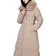 thumbnail image 4 of HongQid Women Long Puffer Coat Winter Warm Faux Fur Trim Jacket Long Sleeve Parka Full Length Down Coats With Zip, 4 of 8