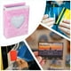 thumbnail image 5 of Álbum de fotos mini Kpop de 3 pulgadas Uxcell con forma de corazón, soporte para fotocard con 40 fotos, color rosa (Love Pouch), 5 of 6