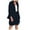 Black, variant on RMGVDSD Womens 2 Piece Blazer Shorts Set Long Sleeve Double Breasted Suit Jackets And Shorts Suit Business Outfits Loose Fit Matching Outfits