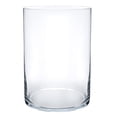 thumbnail image 1 of Florero de cristal Royal Imports con forma de cilindro, 20 cm de alto, 1 of 6
