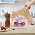 thumbnail image 6 of Standing Dining Table Napkin Holder, Napkin Holder for Table Kitchen Acrylic Paper Tissue Organization, Pink Large Cherries, 6 of 8