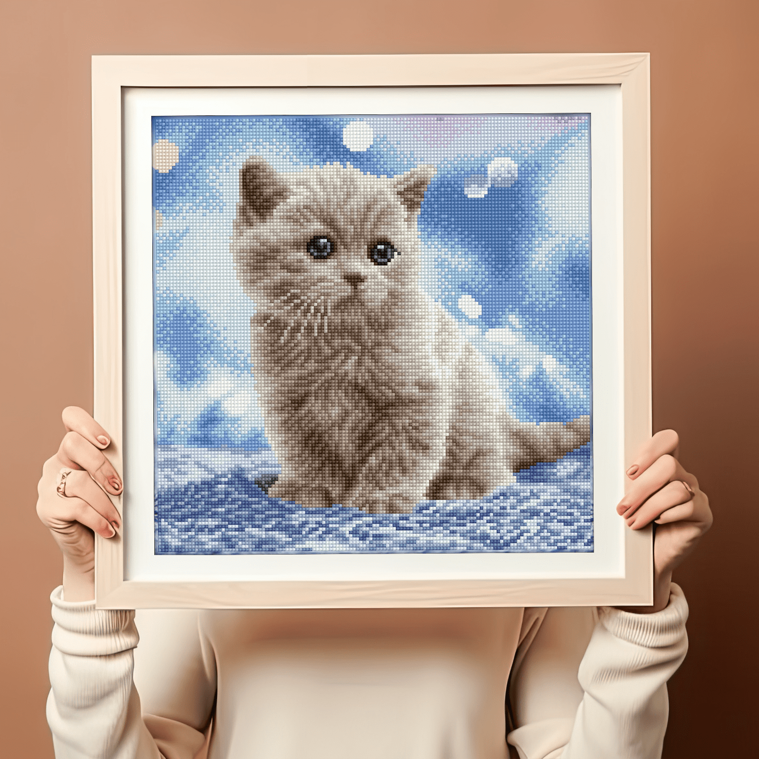 Diamond Dotz Bubbles Diamond Painting Kits for Adults - Diamond Art Kits a Relaxing Creative Craft Kit with Dotz Gems 13.6x13.6
