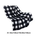 thumbnail image 3 of Wovilon Double Sided Fleece Plaid Blanket Printed Flannel Sofa Blanket Office Heavy Blanket Gift Blanket, 3 of 8