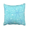 thumbnail image 1 of RYLABLUE Blue Abstract Starfish Pattern Animal Beach Graphic Greeting Marine Nature Ocean Pillowcase Cover 20x20 inch, 1 of 1