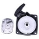 thumbnail image 1 of 2x Arrancador de retroceso Trinquete Cog Cortadora de césped arrojar Montaje de arranque fácil Ajuste para cortadora de césped de 33 cc 43 cc Cola Tirando del motor de arranque, 1 of 5