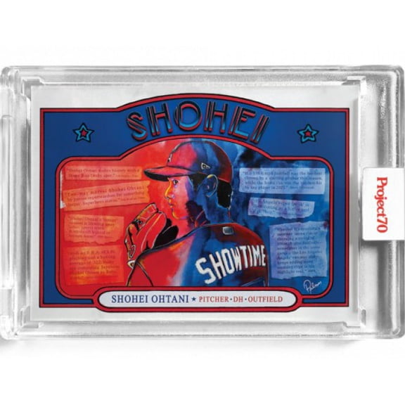 MLB Project70 Baseball Shohei Ohtani Trading Card (#362, By Brittney Palmer)