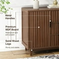 thumbnail image 6 of VEANERWOOD 47"Farmhouse Sideboard Storage Cabinets with 2 Doors & 3 Drawers, TV Stand Coffee Bar Cabinet for Living Room, Kitchen, Entryway, 6 of 10
