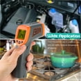 thumbnail image 7 of SMART SENSOR -32～380℃ 12:1 Portable Handheld Digital Non- IR Infrared Thermometer Temperature Tester Pyrometer, 7 of 7