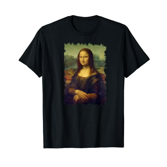 Famous Vintage Fine Art Classic: Mona Lisa Special Design T-Shirt