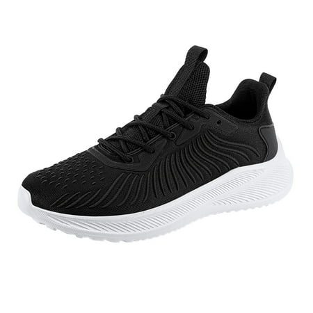 

zuwimk Sneakers For Women Running Shoes Women s Walking Shoes Slip-on - Sock Sneakers Ladies Nursing Work Air Cushion Mesh Casual Running Jogging Shoes Black