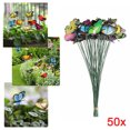 thumbnail image 1 of 50 Uds. De mariposas para jardín, macetero colorido y caprichoso con estacas de mariposas, decoración para exteriores, decoración de macetas, 1 of 5