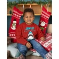 thumbnail image 3 of Tstars Boys Unisex Ugly Christmas Sweater Jawlly Christmas Shark Kids Christmas Gift Funny Humor Holiday Shirts Xmas Party Christmas Gifts for Boy Toddler Kids Sweatshirt Ugly Xmas Sweater, 3 of 6