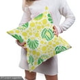 thumbnail image 5 of Ambesonne Vintage Fabric by the Yard Upholstery, Leaf-Like Motifs Ornament, 5 Yards, Mustard and Forest Green, 5 of 5