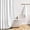 White, variant on Extra Long Shower Curtain - 72x96 Inch Long Boho Farmhouse Chic Linen Fabric Heavy Duty Shower Curtain Set with Plastic Hooks, Tall Aesthetic Cute Tassel Shower Curtains for Bathroom, Cream/Beige
