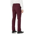 thumbnail image 5 of Caravelli Men's 60509 3-Piece Single Breasted Slim Fit Vested Suit - Burgundy - 52R, 5 of 10