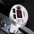 thumbnail image 1 of Binmer Car Mp3 Bluetooth Player Hands- Calling Lossless Sound Quality Intelligent Fast Charge Widely Compatible Navigation Broadcast, 1 of 8