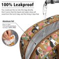 thumbnail image 5 of Reusable Dog Lnsulated Lunch Bag for Women & Men-Leakproof Water-Resistant Cooler Tote,Large Capacity(10.6x8.7x6.3in)for Work,Office,Travel,Picnic,Beach., 5 of 7