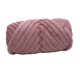 thumbnail image 4 of Hilo grueso de terciopelo de 500 g para tejer a mano, lavable, suave y cómodo, para hacer tú mismo. Rosa oscuro, 4 of 9