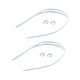 thumbnail image 5 of 2x Correas de repuesto para gafas de natación, accesorios prácticos y portátiles, bandas para nadar Blanco, 5 of 9