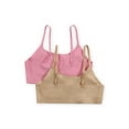 thumbnail image 2 of Wonder Nation Girls Invisible Scoop Neck Bra, 2-pack, Sizes (XS-XXL), 2 of 2