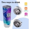 thumbnail image 2 of Dog Mom Tumbler - Dog Lover Gifts for Women - 20 oz Tumbler with Lid and Straw - Dog Mom Gifts for Women - Fur Mama Gifts, 2 of 6