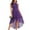 Purple, variant on TMOYZQ Women's Embroidery Lace Chiffon High Low Halter Cocktail Dresses Sleeveless A-Line Midi Dress Party Formal Dresses Wedding Guest Dresses