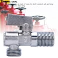 thumbnail image 4 of Brass Angle Stop Valve, Water Shut Off Single Control Globe Valve  for Toilet, 4 of 7