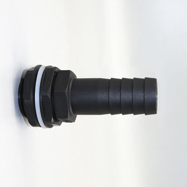 3/4\'\' Bspm Thread Ibc Water Butt/Tank Overflow Connector with Nut Washer for Garden Irrigation Fit Drain Joint Quick Connector 1