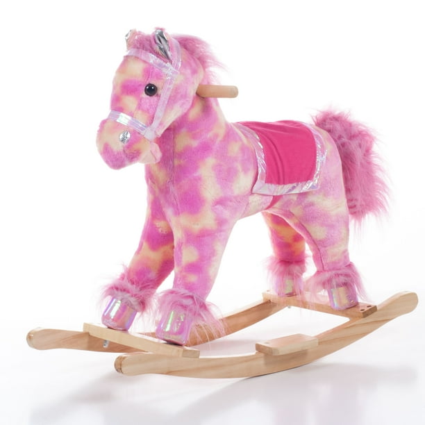 pink horse teddy